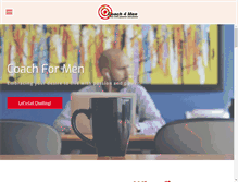 Tablet Screenshot of coach4men.com